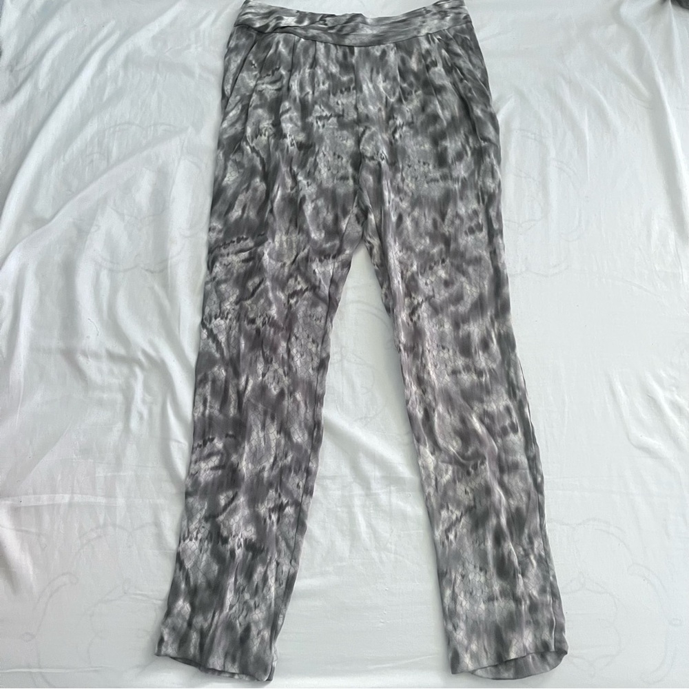 IRO Women’s Silk Gray Pants 0